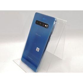 【中古】SAMSUNG docomo 【SIMロック解除済み】 Galaxy S10 SC-03L Prism Blue【高崎モントレー】保証期間１ヶ月【ランクB】