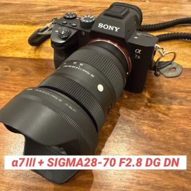 SONY α7 Ⅲ SIGMA 28-70mm F2.8 DG DN＋おまけ