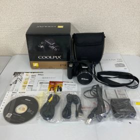 ●４【動作確認済】Nikon ニコン COOLPIX P90 デジカメ セット ケース付き【カメラ2】【10】