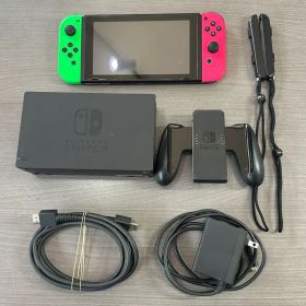 【すぐ遊べる】Nintendo Switch 本体 初期型 スプラカラー 動作済