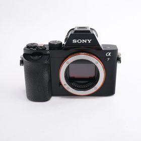 ソニー(SONY)の【中古】(ソニー) SONY α7 (ILCE-7) B ボディ(コンパクトデジタルカメラ)