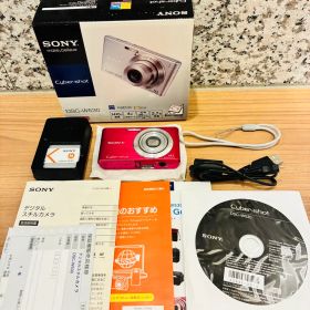【極美品】SONY Cyber Shot デジカメ DSC-W530 ピンク