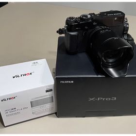 フジフイルム(富士フイルム)のFUJI FILM ボディ X-PRO3 BLACK レンズセット(ミラーレス一眼)