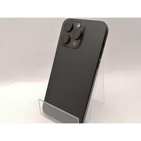 【中古】Apple SoftBank 【SIMフリー】 iPhone 15 Pro Max 512GB ブラックチタニウム MU6U3J/A【神保町】保証期間１ヶ月【ランクA】
