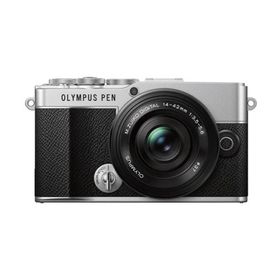 オリンパス OLYMPUS PEN E-P7 14-42mm EZ レンズキット ミラーレス一眼カメラ E-P7-EZLK-SL シルバー OM SYSTEM
