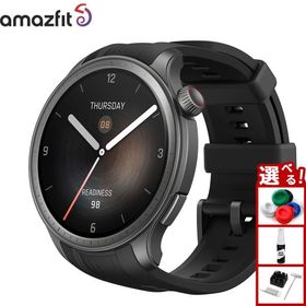 アマズフィット AMAZFIT スマートウォッチ Balance バランス ミッドナイト GPS 腕時計 SP170065C202