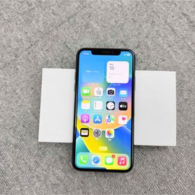 アイフォーン(iPhone)のApple iPhone X 256GB グレーSIMフリー(スマートフォン本体)