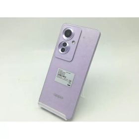 【中古】Oppo ymobile 【SIMフリー】 OPPO Reno11 A コーラルパープル 8GB 128GB【京都】保証期間1ヶ月【ランクA】