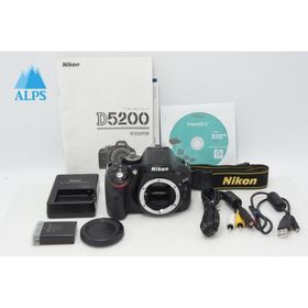 Nikon ニコン D5200 ボディ デジタル一眼レフカメラ 260507h【アルプスカメラ】