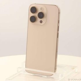 〔中古〕Apple(アップル) iPhone16 Pro 128GB デザートチタニウム MYMX3J／A SIMフリー〔344-ud〕