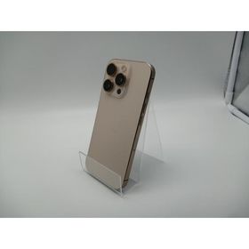【中古】Apple au 【SIMフリー】 iPhone 16 Pro 128GB デザートチタニウム MYMX3J/A【博多】保証期間１ヶ月【ランクB】
