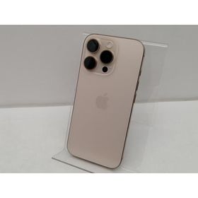 【中古】Apple 国内版 【SIMフリー】 iPhone 16 Pro 128GB デザートチタニウム MYMX3J/A【千葉】保証期間１ヶ月【ランクA】