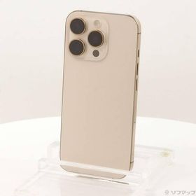 〔中古〕Apple(アップル) iPhone16 Pro 128GB デザートチタニウム MYMX3J／A SIMフリー〔251-ud〕