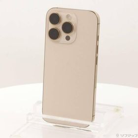 〔中古〕Apple(アップル) iPhone16 Pro 128GB デザートチタニウム MYMX3J／A SIMフリー〔368-ud〕