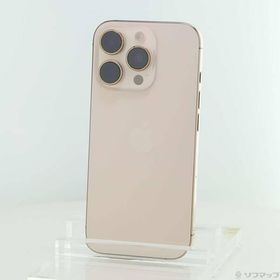 〔中古〕Apple(アップル) iPhone16 Pro 128GB デザートチタニウム MYMX3J／A SIMフリー〔297-ud〕