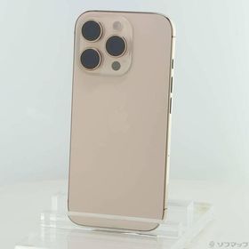 〔中古〕Apple(アップル) iPhone16 Pro 128GB デザートチタニウム FYMX3J／A SIMフリー〔305-ud〕
