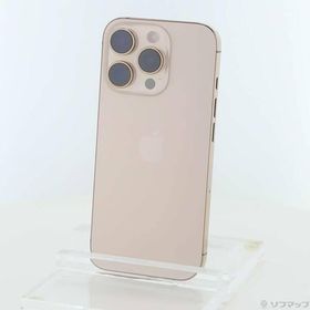 〔中古〕Apple(アップル) iPhone16 Pro 128GB デザートチタニウム MYMX3J／A SIMフリー〔377-ud〕