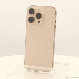 〔中古〕Apple(アップル) iPhone16 Pro 128GB デザートチタニウム MYMX3J／A SIMフリー〔276-ud〕