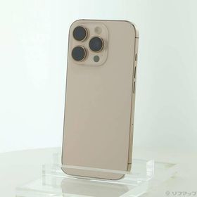 〔中古〕Apple(アップル) iPhone16 Pro 128GB デザートチタニウム MYMX3J／A SIMフリー〔198-ud〕