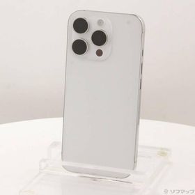 〔中古〕Apple(アップル) iPhone16 Pro 128GB ホワイトチタニウム MYMW3J／A SIMフリー〔262-ud〕