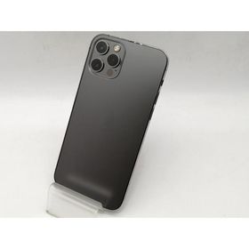 【中古】Apple SoftBank 【SIMロック解除済み】 iPhone 12 Pro 256GB グラファイト MGM93J/A【大須アメ横】保証期間１ヶ月【ランクC】