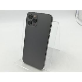【中古】Apple docomo 【SIMロック解除済み】 iPhone 12 Pro 256GB グラファイト MGM93J/A【千葉】保証期間１ヶ月【ランクC】