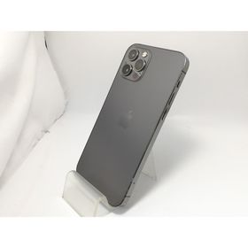 【中古】Apple SoftBank 【SIMロック解除済み】 iPhone 12 Pro 256GB グラファイト MGM93J/A【戸塚】保証期間１ヶ月【ランクC】
