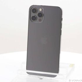 〔中古〕Apple(アップル) iPhone12 Pro 256GB グラファイト MGM93J／A SIMフリー〔348-ud〕