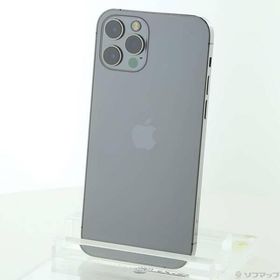 〔中古〕Apple(アップル) iPhone12 Pro 256GB グラファイト MGM93J／A SIMフリー〔368-ud〕