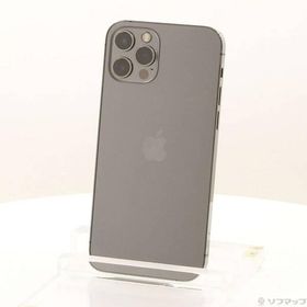 〔中古〕Apple(アップル) iPhone12 Pro 256GB グラファイト MGM93J／A SIMフリー〔297-ud〕