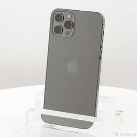 〔中古〕Apple(アップル) iPhone12 Pro 256GB グラファイト MGM93J／A SIMフリー〔262-ud〕