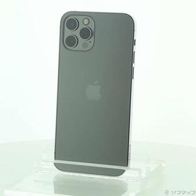 〔中古〕Apple(アップル) iPhone12 Pro 256GB グラファイト MGM93J／A SIMフリー〔196-ud〕