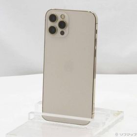 〔中古〕Apple(アップル) iPhone12 Pro 256GB ゴールド MGMC3J／A SIMフリー〔371-ud〕