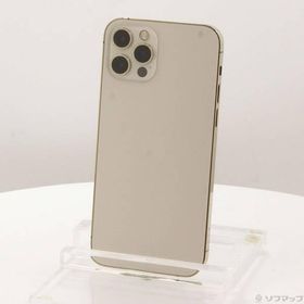 〔中古〕Apple(アップル) iPhone12 Pro 256GB ゴールド NGMC3J／A SIMフリー〔276-ud〕