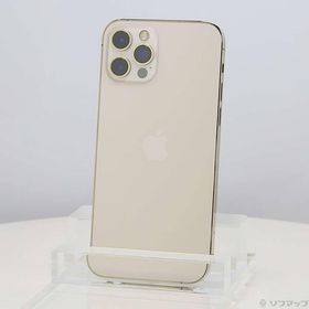 〔中古〕Apple(アップル) iPhone12 Pro 256GB ゴールド MGMC3J／A SIMフリー〔258-ud〕