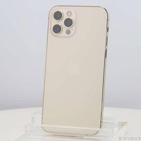 〔中古〕Apple(アップル) iPhone12 Pro 256GB ゴールド MGMC3J／A SIMフリー〔247-ud〕