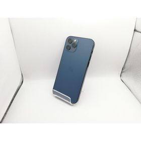 【中古】Apple 国内版 【SIMフリー】 iPhone 12 Pro 256GB パシフィックブルー MGMD3J/A【新宿】保証期間１ヶ月【ランクB】