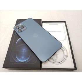 (中古) iPhone12 Pro 256GB パシフィックブルー /MGMD3J/A 【国内版 SIMFREE】、SIMフリー