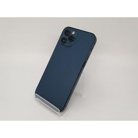 【中古】Apple 国内版 【SIMフリー】 iPhone 12 Pro 256GB パシフィックブルー MGMD3J/A【三宮センター】保証期間１ヶ月【ランクB】
