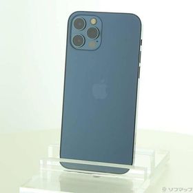 〔中古〕Apple(アップル) iPhone12 Pro 256GB パシフィックブルー MGMD3J／A SIMフリー〔269-ud〕