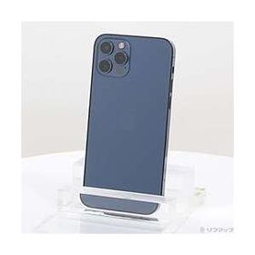 〔中古〕Apple(アップル) iPhone12 Pro 256GB パシフィックブルー MGMD3J／A SIMフリー