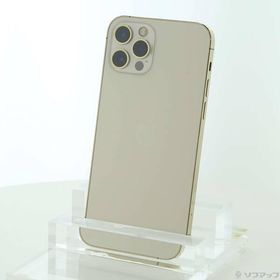 〔中古〕Apple(アップル) iPhone12 Pro 128GB ゴールド MGM73J／A SIMフリー〔368-ud〕