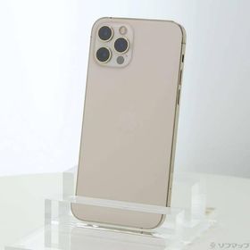 〔中古〕Apple(アップル) iPhone12 Pro 128GB ゴールド MGM73J／A SIMフリー〔377-ud〕