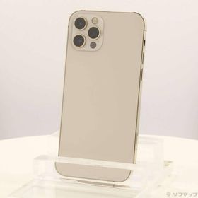 〔中古〕Apple(アップル) iPhone12 Pro 128GB ゴールド MGM73J／A SIMフリー〔198-ud〕