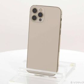〔中古〕Apple(アップル) iPhone12 Pro 128GB ゴールド MGM73J／A SIMフリー〔371-ud〕