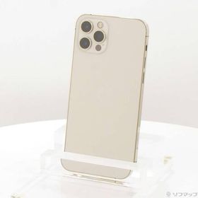 〔中古〕Apple(アップル) iPhone12 Pro 128GB ゴールド MGM73J／A SIMフリー〔198-ud〕