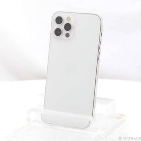 〔中古〕SoftBank iPhone12 Pro 128GB シルバー MGM63J／A SoftBank〔349-ud〕