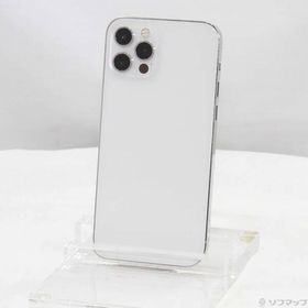 〔中古〕Apple(アップル) iPhone12 Pro 128GB シルバー MGM63J／A SoftBank〔198-ud〕