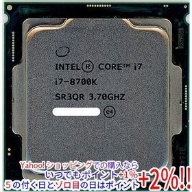 【中古】Core i7 8700K 3.7GHz LGA1151 95W SR3QR