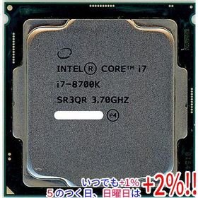 【中古】Core i7 8700K 3.7GHz LGA1151 95W SR3QR